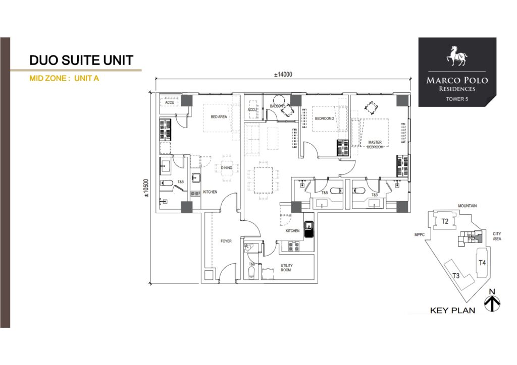 marco polo parkplace DUO unit or floor layout