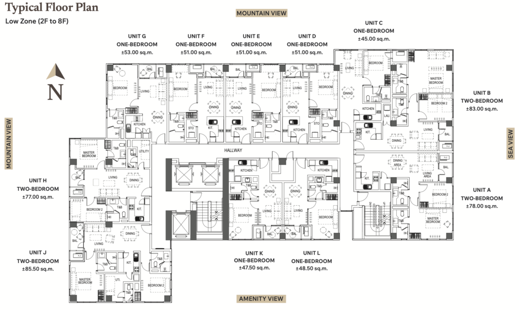 Marco Polo Parkplace - Typical Floor Plan